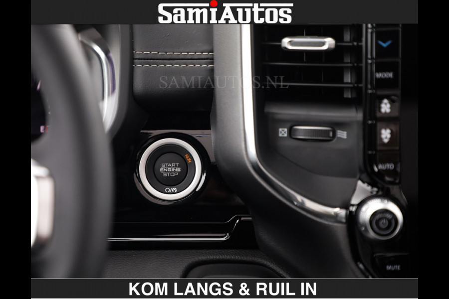 Dodge Ram HUD | 420PK | LUCHTVERING | PANO | PASSAGIERSSCHERM | BOM EN BOM VOL | Comfortabele Dubbele Cabine met Royale 5 Zitplaatsen | DODGE RAM PREMIUM LARAMIE EDITION | Voorraad Nr 2230 - 8765 | De specialist in Amerikaanse pick‑ups in Nederland en Europa.