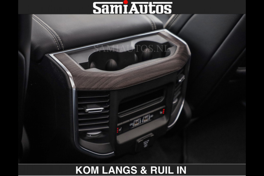 Dodge Ram HUD | 420PK | LUCHTVERING | PANO | PASSAGIERSSCHERM | BOM EN BOM VOL | Comfortabele Dubbele Cabine met Royale 5 Zitplaatsen | DODGE RAM PREMIUM LARAMIE EDITION | Voorraad Nr 2230 - 8765 | De specialist in Amerikaanse pick‑ups in Nederland en Europa.