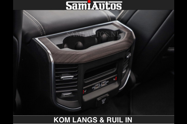 Dodge Ram HUD | 420PK | LUCHTVERING | PANO | PASSAGIERSSCHERM | BOM EN BOM VOL | Comfortabele Dubbele Cabine met Royale 5 Zitplaatsen | DODGE RAM PREMIUM LARAMIE EDITION | Voorraad Nr 2230 - 8765 | De specialist in Amerikaanse pick‑ups in Nederland en Europa.