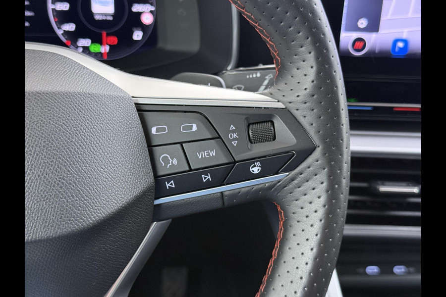 Seat Leon 1.5 eTSI FR VAN:22.900,- VOOR:19.877,- UW HERFSTVOORDEEL:3.023,- 150PK | STOEL + STUURVERWARMING |ACHTERUIT RIJ CAMERA | KEYLESS | DODEHOEK | APPLECARPLAY\AINDROID AUTO | TREKHAAK | RIJKLAAR GELEVERD MET 12 MND BOVAG GARANTIE | ADAP. CRUISE |