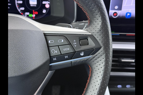 Seat Leon 1.5 eTSI FR VAN:22.900,- VOOR:19.877,- UW HERFSTVOORDEEL:3.023,- 150PK | STOEL + STUURVERWARMING |ACHTERUIT RIJ CAMERA | KEYLESS | DODEHOEK | APPLECARPLAY\AINDROID AUTO | TREKHAAK | RIJKLAAR GELEVERD MET 12 MND BOVAG GARANTIE | ADAP. CRUISE |