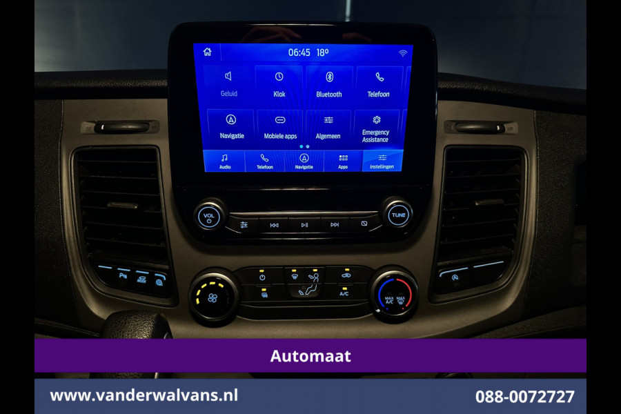Ford Transit 2.0 TDCI 131pk Automaat L2H2 Euro6 Airco | Navigatie | Cruisecontrol Dakdraagsysteem met Ladderhouder, Android Auto, Parkeersensoren, Bijrijdersbank