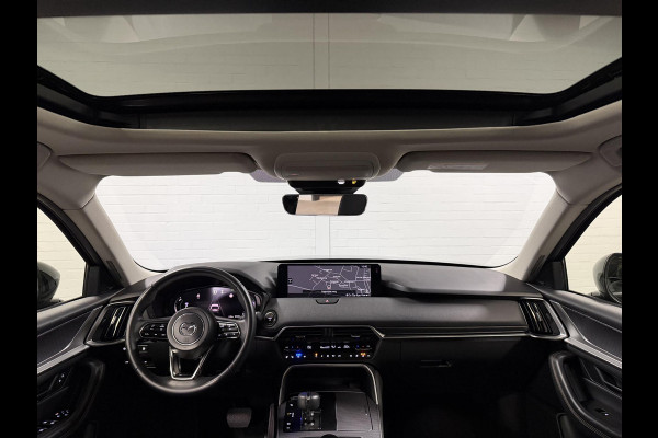 Mazda CX-60 2.5 e-SkyActiv PHEV Homura Open dak | Adapt. cruise | Stoel ventilatie | 360 camera | Head-up | Memory | Stuur-/stoelverwarming