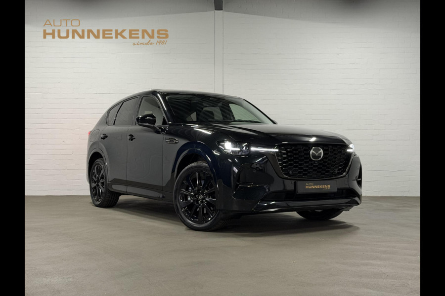 Mazda CX-60 2.5 e-SkyActiv PHEV Homura Open dak | Adapt. cruise | Stoel ventilatie | 360 camera | Head-up | Memory | Stuur-/stoelverwarming