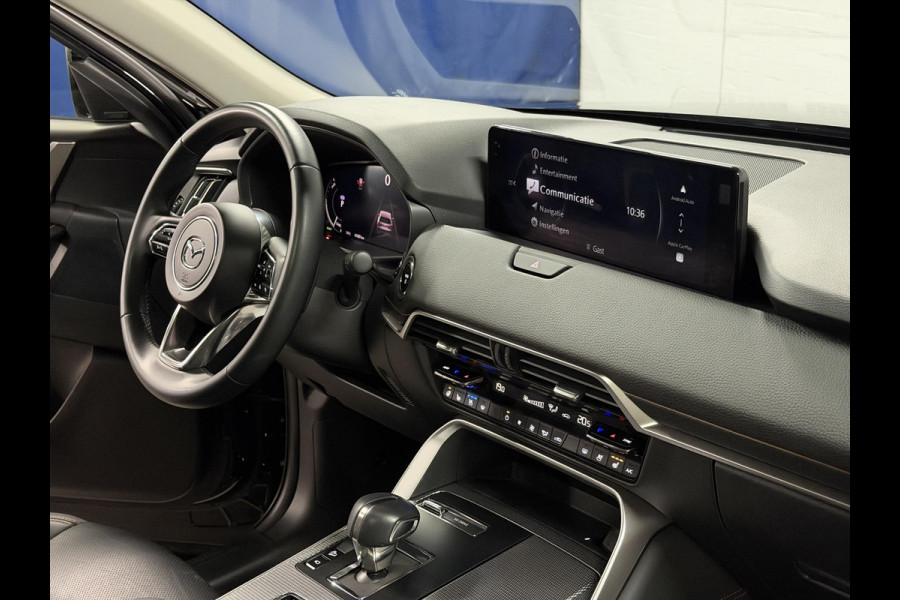 Mazda CX-60 2.5 e-SkyActiv PHEV Homura Open dak | Adapt. cruise | Stoel ventilatie | 360 camera | Head-up | Memory | Stuur-/stoelverwarming