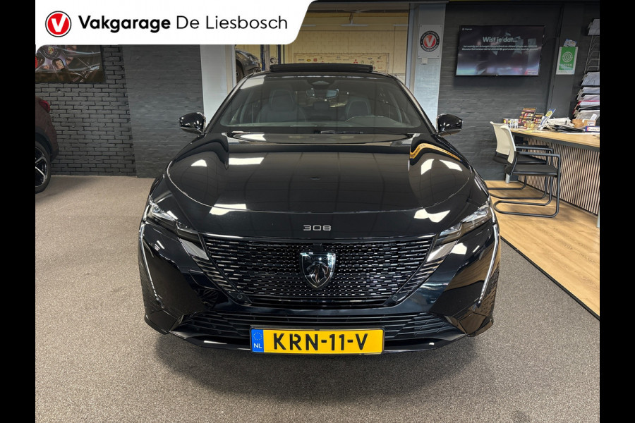 Peugeot 308 1.6 Plug-in Hybrid 180 GT-line/pano/navi/memory/apple/camera/boeken
