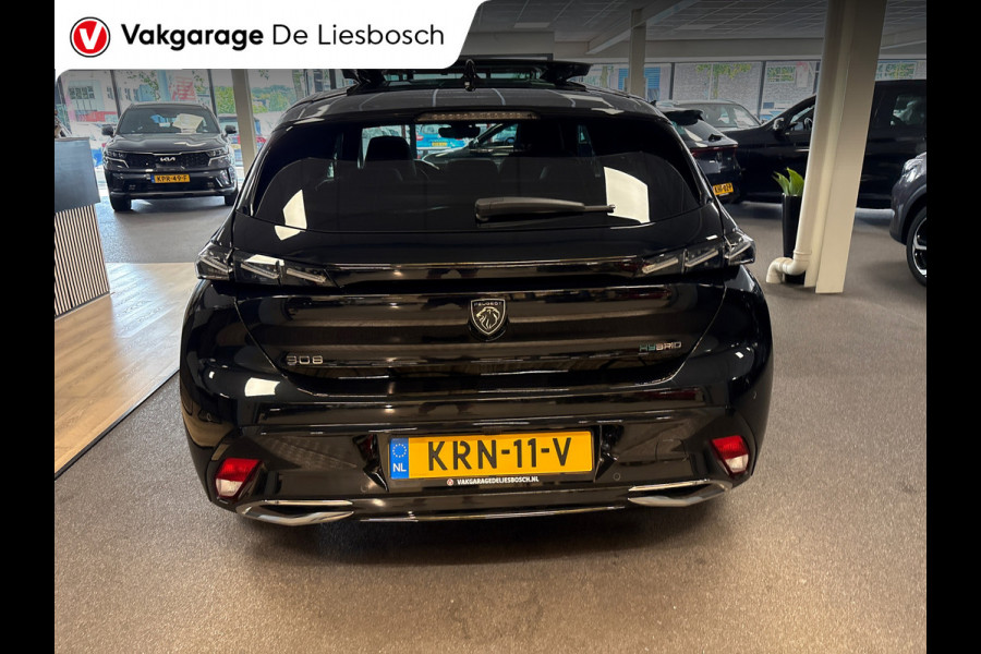 Peugeot 308 1.6 Plug-in Hybrid 180 GT-line/pano/navi/memory/apple/camera/boeken