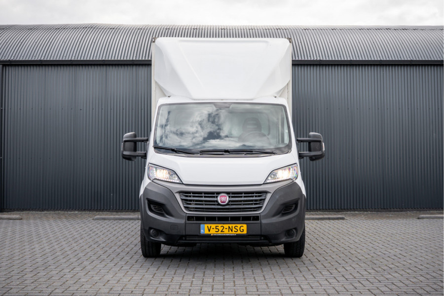 Fiat Ducato 2,3 140PK | Bakwagen met laadklep | 3-Zits | LED | Cruise | Airco