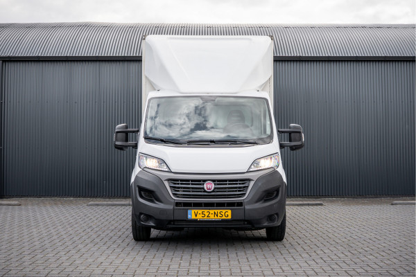 Fiat Ducato 2,3 140PK | Bakwagen met laadklep | 3-Zits | LED | Cruise | Airco