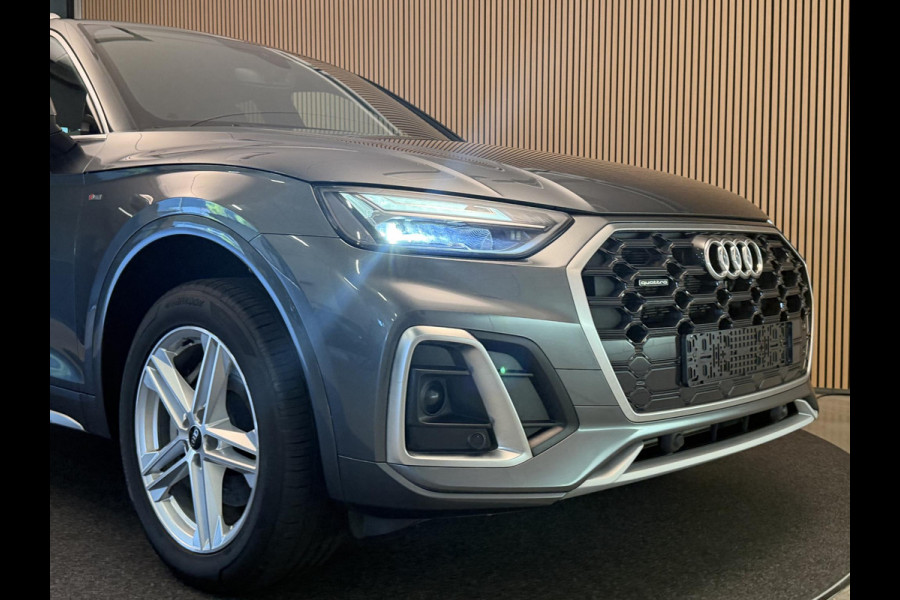 Audi Q5 50 TFSI Pluging-Hybrid 299PK Aut. Quattro S-Line | LED | Navi | 19 Inch | Sportstoelen | Incl. garantie