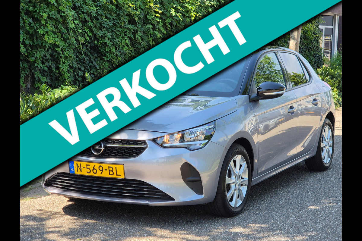 Opel Corsa 1.2 Edition 2e EIG Facelift CarPlay Zwart dak ZEER NETTE NAP NL Cruise Control Sport 1.2 Edition