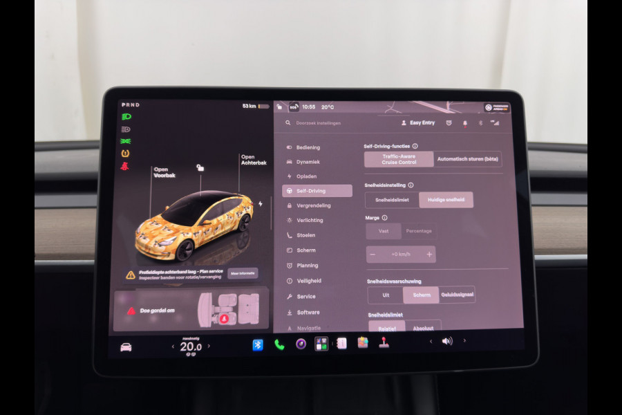 Tesla Model 3 RWD 60 kWh [3-Fase-11kW] {SoH-88%} (INCL-BTW) Aut. *HEATPUMP | PANO | AUTOPILOT | LEATHER | KEYLESS | FULL-LED | MEMORY-PACK | TOPVIEW | DAB | CARPLAY | DIGI-COCKPIT | LANE-ASSIST | HEATED-COMFORTSEATS | 18"ALU*