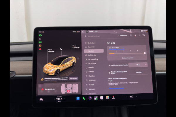 Tesla Model 3 RWD 60 kWh [3-Fase-11kW] {SoH-88%} (INCL-BTW) Aut. *HEATPUMP | PANO | AUTOPILOT | LEATHER | KEYLESS | FULL-LED | MEMORY-PACK | TOPVIEW | DAB | CARPLAY | DIGI-COCKPIT | LANE-ASSIST | HEATED-COMFORTSEATS | 18"ALU*