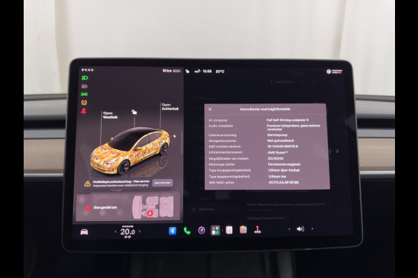 Tesla Model 3 RWD 60 kWh [3-Fase-11kW] {SoH-88%} (INCL-BTW) Aut. *HEATPUMP | PANO | AUTOPILOT | LEATHER | KEYLESS | FULL-LED | MEMORY-PACK | TOPVIEW | DAB | CARPLAY | DIGI-COCKPIT | LANE-ASSIST | HEATED-COMFORTSEATS | 18"ALU*