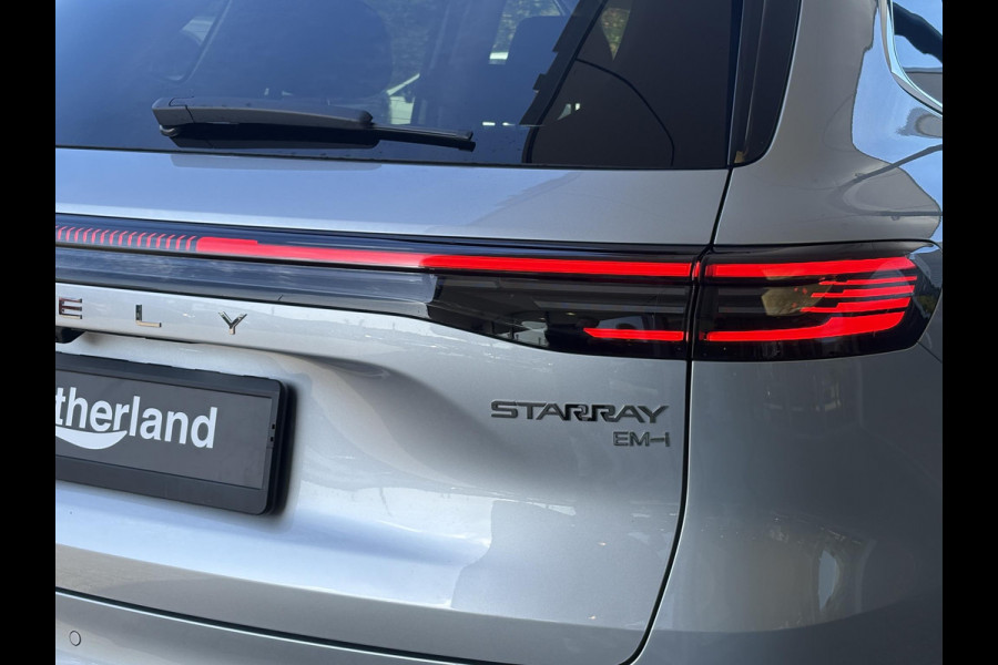 GEELY Starray EM-i 1.5 Max+ 262 PK | Panoramadak | Stoelverwarming & verkoeling | 136km EV WLTP | 360 Camera | Achterbank verwarmd | Parkeersensoren | 19 Inch LMV |