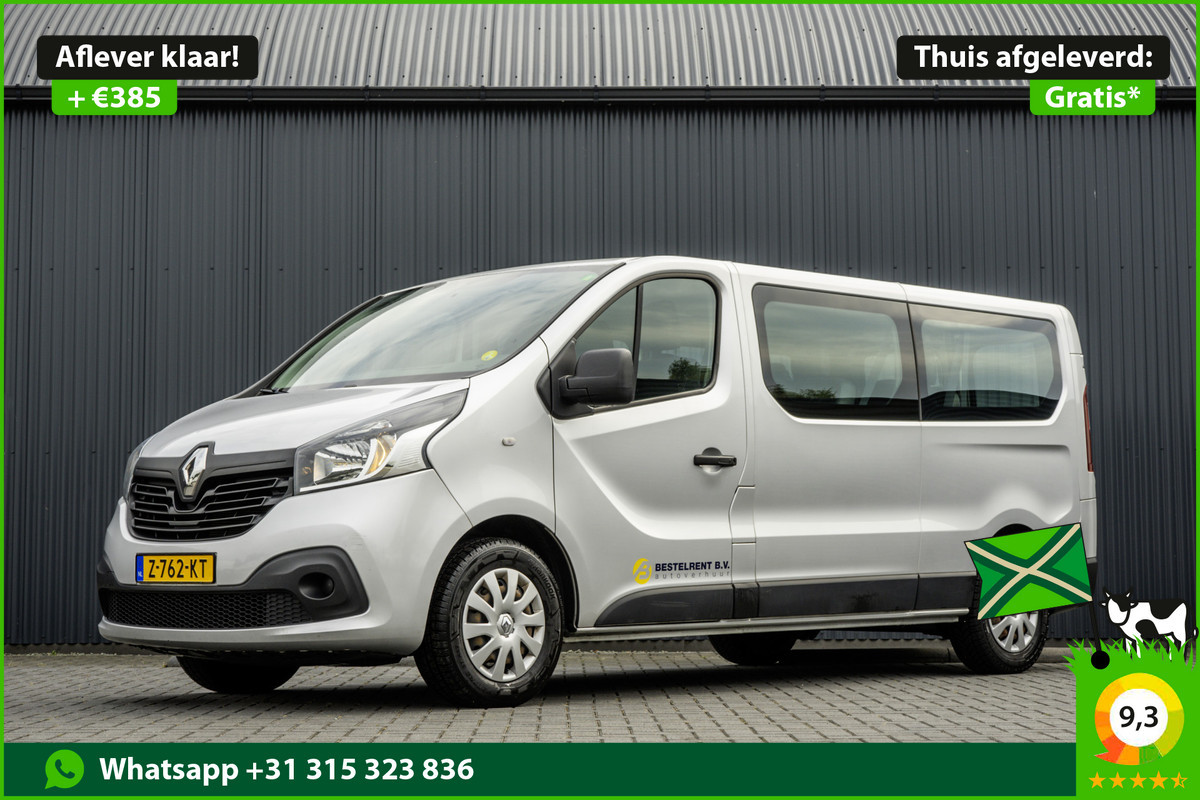 Renault Trafic Passenger 1.6dCi 9-Pers L2H1 | Incl. BPM, BTW vrij | R-Link | Navi | Airco | Cruise | PDC | MF Stuur | Start / Stop