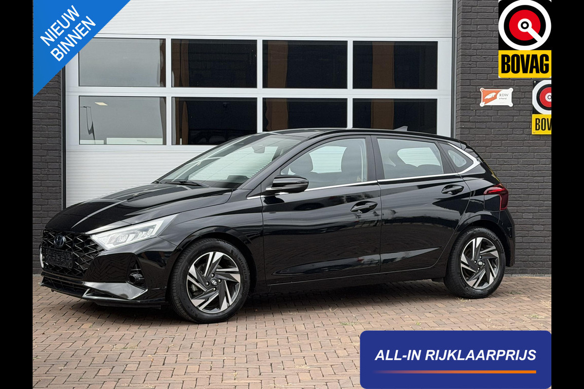 Hyundai i20 1.0 T-GDI 100PK Aut. Advanced | LED | Carplay | Camera | PDC | Stoel- & Stuurverw. | Incl. garantie