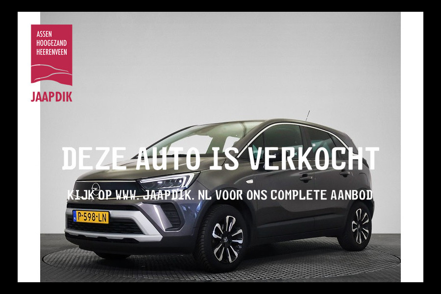 Opel Crossland BWJ 2022 | 1.2T 111PK Bus Elegance | TREKHAAK | STOEL&STUUR VERW | CLIMA | NAVI | PDC | CARPLAY | LED |