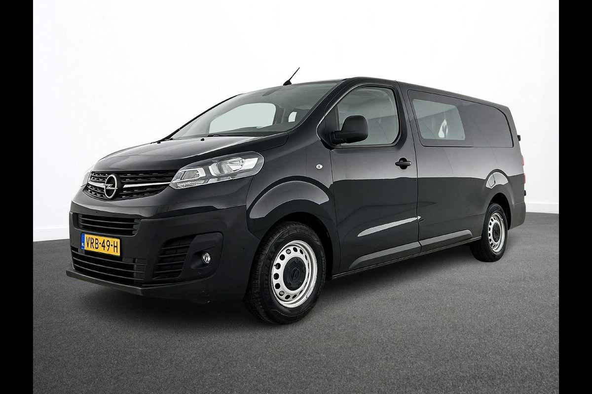 Opel Vivaro 1.5 CDTI L3H1 Edition Dubbele Cabine Airco Navigatie Bluetooth Parkeersensoren Camera Trekhaak