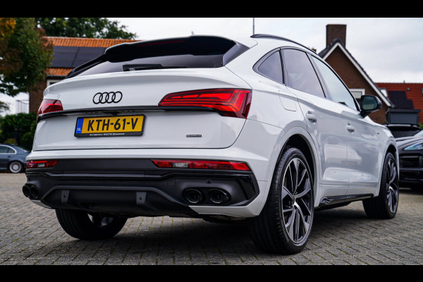 Audi Q5 Sportback 55 TFSI e S edition | Panorama | Massage | Trekhaak | Luchtvering | Bang & Olufsen | S-line | RS vlak stuur |