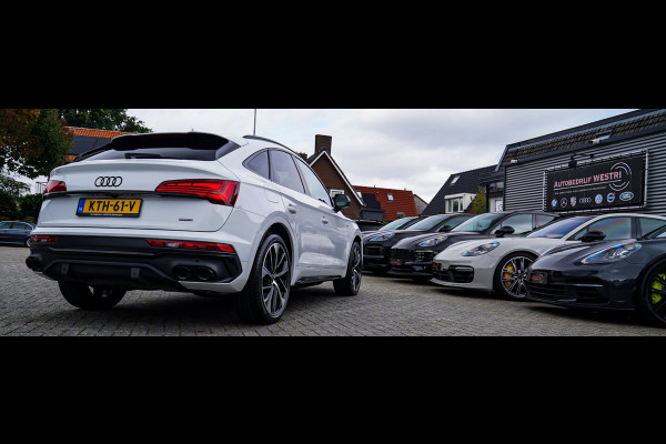 Audi Q5 Sportback 55 TFSI e S edition | Panorama | Massage | Trekhaak | Luchtvering | Bang & Olufsen | S-line | RS vlak stuur |