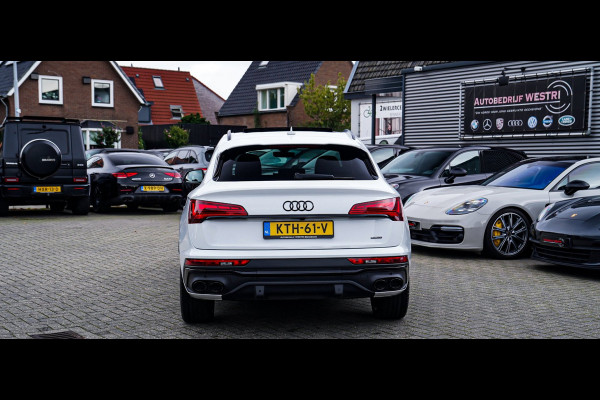 Audi Q5 Sportback 55 TFSI e S edition | Panorama | Massage | Trekhaak | Luchtvering | Bang & Olufsen | S-line | RS vlak stuur |