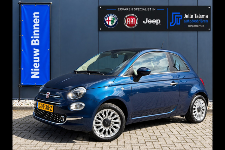 Fiat 500 1.0 Hybrid Dolcevita | Panorama | Cruise control | Apple Carplay/Android Auto | DAB | Airco automatisch