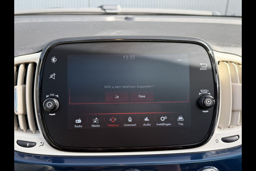 Fiat 500 1.0 Hybrid Dolcevita | Panorama | Cruise control | Apple Carplay/Android Auto | DAB | Airco automatisch
