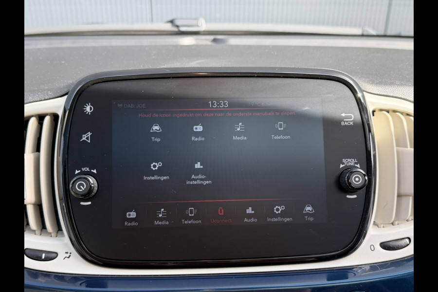 Fiat 500 1.0 Hybrid Dolcevita | Panorama | Cruise control | Apple Carplay/Android Auto | DAB | Airco automatisch