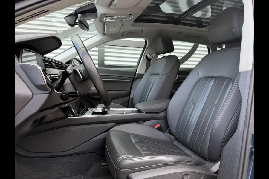Audi e-tron e-tron 50 quattro Launch edition plus 71 kWh SoH 84% 2e Eigenaar|Navi|Pano|Trekhaak|Leder|Virtual Cockpit|Carplay|Cruise|N.A.P|APK tot 10-2027