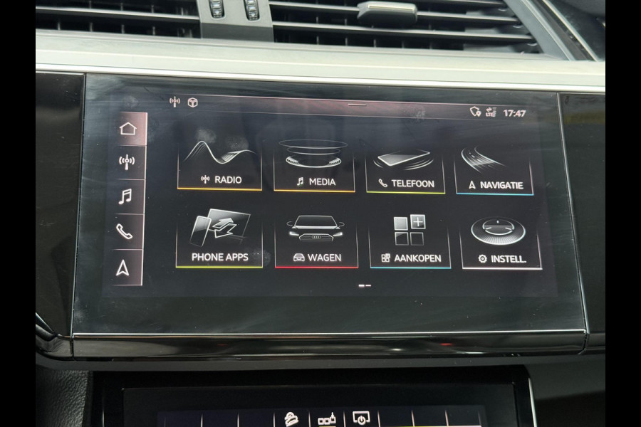 Audi e-tron e-tron 50 quattro Launch edition plus 71 kWh SoH 84% 2e Eigenaar|Navi|Pano|Trekhaak|Leder|Virtual Cockpit|Carplay|Cruise|N.A.P|APK tot 10-2027