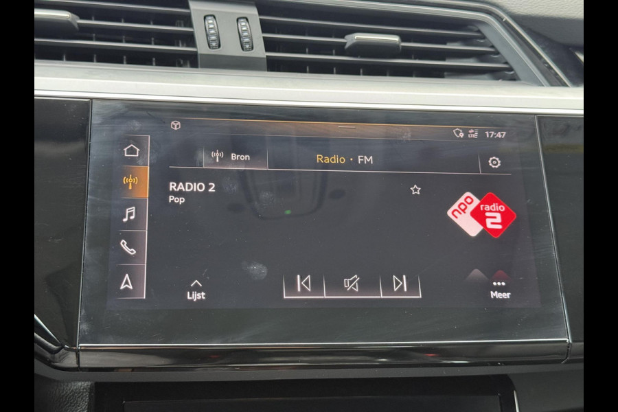 Audi e-tron e-tron 50 quattro Launch edition plus 71 kWh SoH 84% 2e Eigenaar|Navi|Pano|Trekhaak|Leder|Virtual Cockpit|Carplay|Cruise|N.A.P|APK tot 10-2027