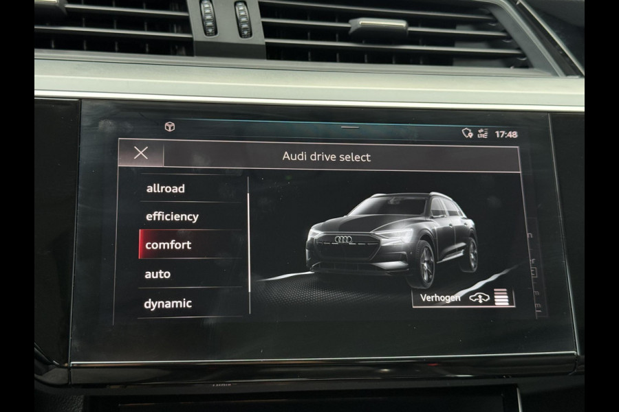 Audi e-tron e-tron 50 quattro Launch edition plus 71 kWh SoH 84% 2e Eigenaar|Navi|Pano|Trekhaak|Leder|Virtual Cockpit|Carplay|Cruise|N.A.P|APK tot 10-2027