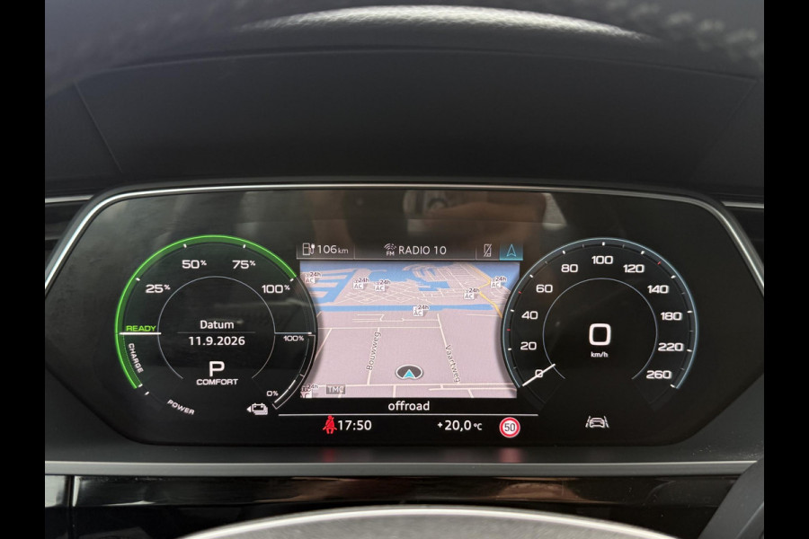 Audi e-tron e-tron 50 quattro Launch edition plus 71 kWh SoH 84% 2e Eigenaar|Navi|Pano|Trekhaak|Leder|Virtual Cockpit|Carplay|Cruise|N.A.P|APK tot 10-2027