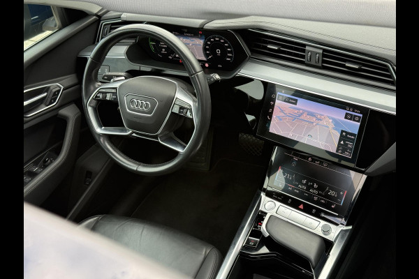 Audi e-tron e-tron 50 quattro Launch edition plus 71 kWh SoH 84% 2e Eigenaar|Navi|Pano|Trekhaak|Leder|Virtual Cockpit|Carplay|Cruise|N.A.P|APK tot 10-2027