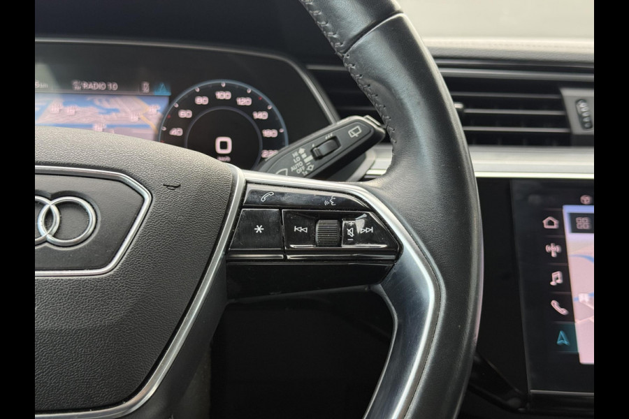 Audi e-tron e-tron 50 quattro Launch edition plus 71 kWh SoH 84% 2e Eigenaar|Navi|Pano|Trekhaak|Leder|Virtual Cockpit|Carplay|Cruise|N.A.P|APK tot 10-2027