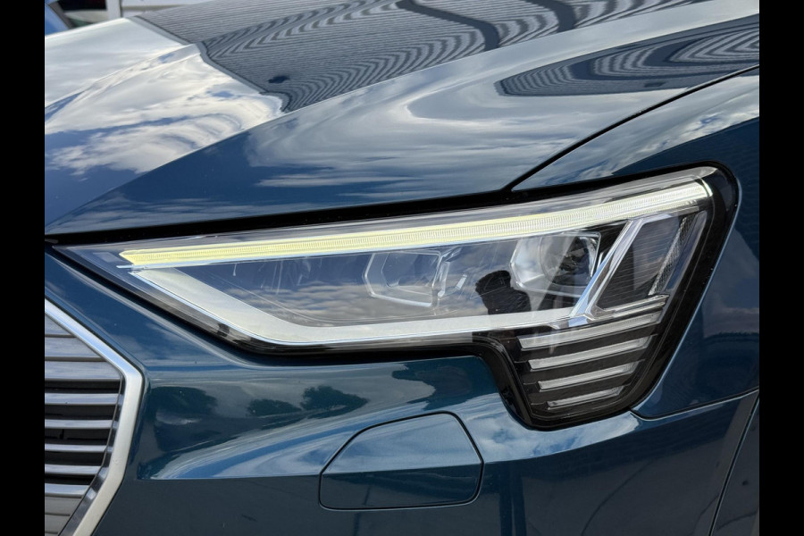 Audi e-tron e-tron 50 quattro Launch edition plus 71 kWh SoH 84% 2e Eigenaar|Navi|Pano|Trekhaak|Leder|Virtual Cockpit|Carplay|Cruise|N.A.P|APK tot 10-2027