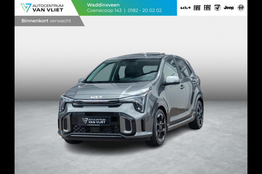 Kia Picanto 1.0 GDi GT-Line | Actieprijs* | Levering november | Schuif/kanteldak | Stoel & Stuurverwarming | Dode hoek assistent | Clima. | GT-Line Bekleding
