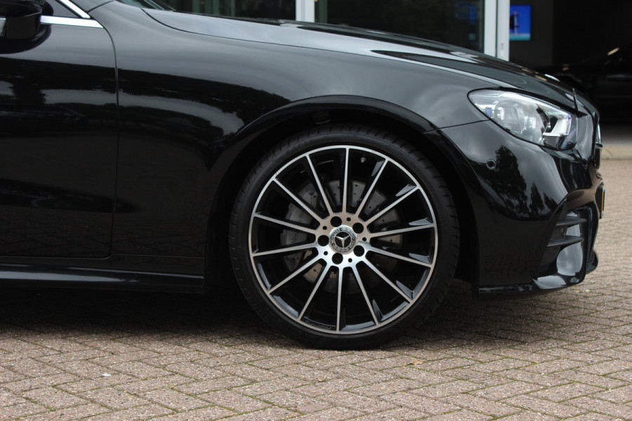 Mercedes-Benz E-Klasse Cabrio 200 AMG Line / Nieuwstaat / Camera / Burmester / Luxe Leder / Memory Seats / 19'' / Matrix LED / Nekverwarming / CarPlay / Sfeerverlichting / Windscherm / Stoelverwarming+Ventilatie / DAB / Cruise Control