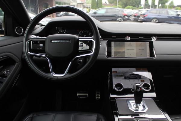 Land Rover Range Rover Evoque 2.0 D200 AWD R-Dynamic HSE / Panoramadak / Camera / Head-up / Meridian / Luxe Leder / 20'' / Keyless / CarPlay / Stuur+Stoelverwarming / Dodehoek / DAB / ACC