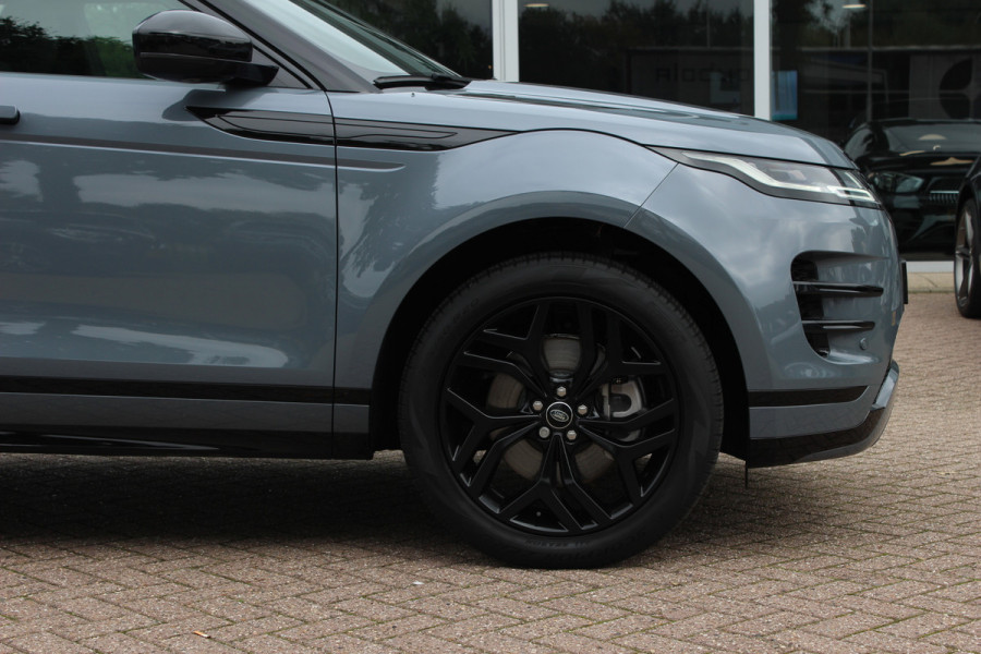 Land Rover Range Rover Evoque 2.0 D200 AWD R-Dynamic HSE / Panoramadak / Camera / Head-up / Meridian / Luxe Leder / 20'' / Keyless / CarPlay / Stuur+Stoelverwarming / Dodehoek / DAB / ACC