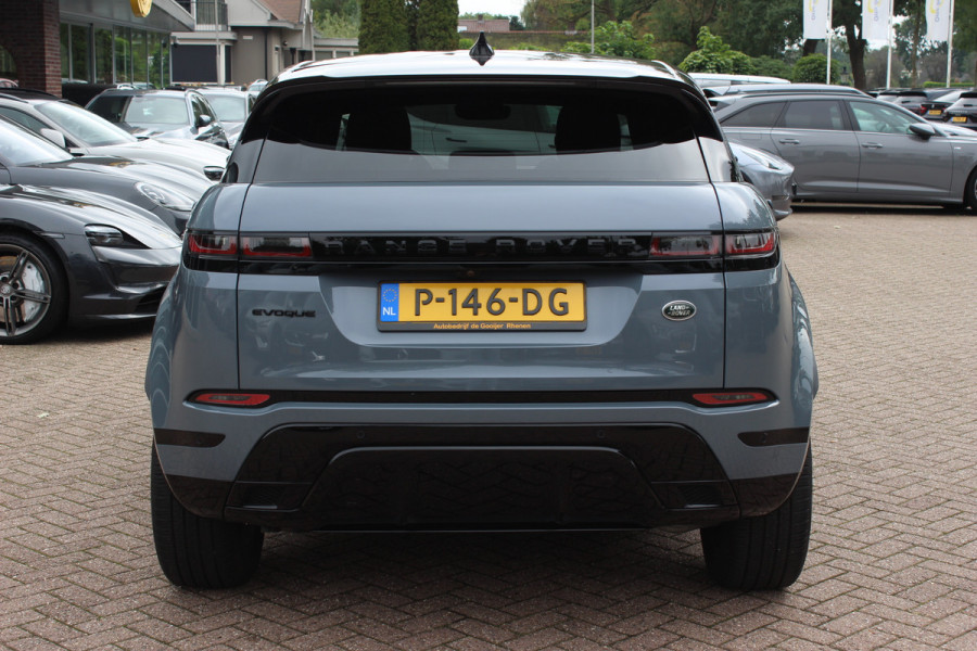 Land Rover Range Rover Evoque 2.0 D200 AWD R-Dynamic HSE / Panoramadak / Camera / Head-up / Meridian / Luxe Leder / 20'' / Keyless / CarPlay / Stuur+Stoelverwarming / Dodehoek / DAB / ACC
