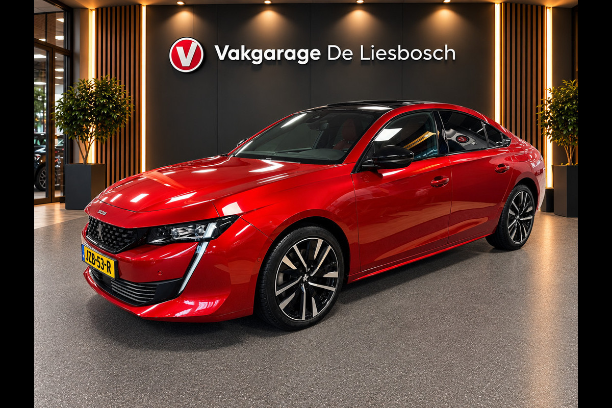 Peugeot 508 1.6 HYbrid GT 225pk Panorama-dak / Leder / Led / stoelmassage