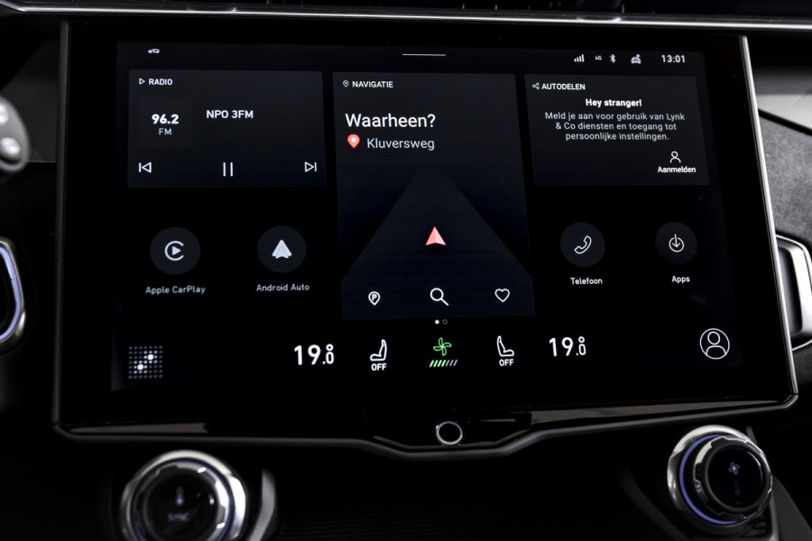 Lynk & Co 01 1.5 PHEV 261PK MY22 | Afn. Trekhaak | 360 Camera | S/K-panodak | Adapt. Cruise | Memory | Elek. klep | LM 20" | 3046