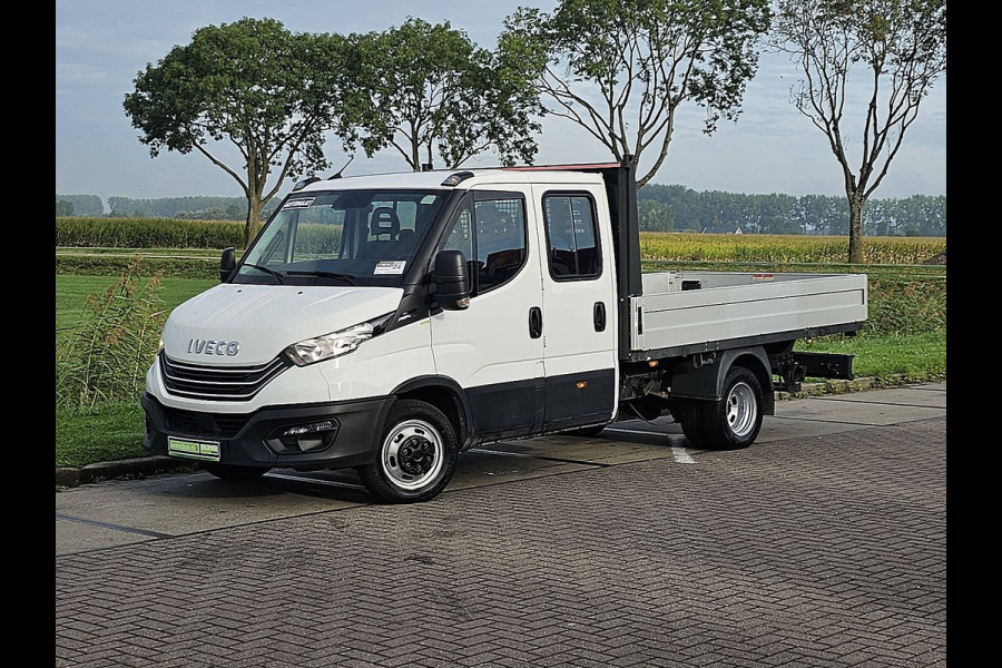 Iveco Daily 35C14V 2.3 352 Dubbele cabine, Airco, Carplay, Climate control, Automaat, 3.5T-Trekhaak, Euro6, BPM-Vrij