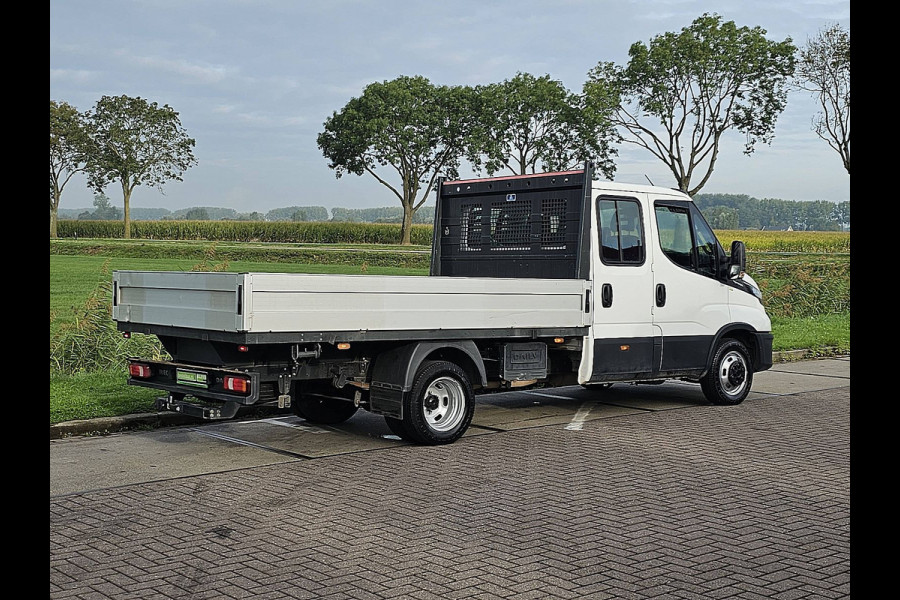 Iveco Daily 35C14V 2.3 352 Dubbele cabine, Airco, Carplay, Climate control, Automaat, 3.5T-Trekhaak, Euro6, BPM-Vrij