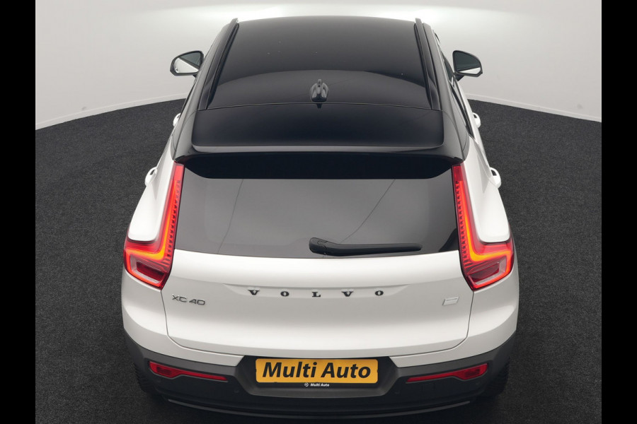 Volvo XC40 Recharge Plus 70 kWh 231pk Dealer O.H | Trekhaak Af Fabriek | Warmtepomp | Adaptive Cruise | Camera | Sportstoelen & Stuur Verwarmd | Google Assistent | Pilot Assist | Apple Carplay | Virutal Cockpit | DAB | 19"L.M