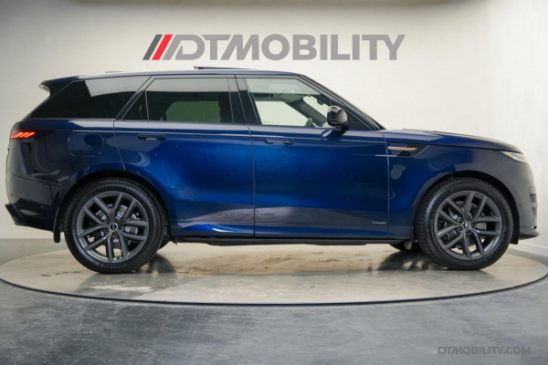 Land Rover Range Rover Sport 3.0 P510e First Edition | Portofino Blue | Treeplanken | Panorama | Massage | Meridian