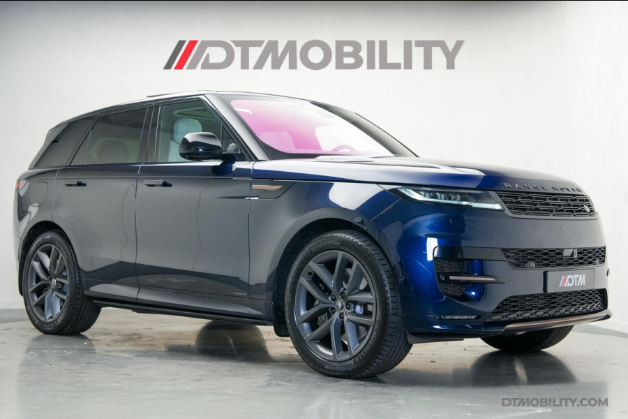 Land Rover Range Rover Sport 3.0 P510e First Edition | Portofino Blue | Treeplanken | Panorama | Massage | Meridian