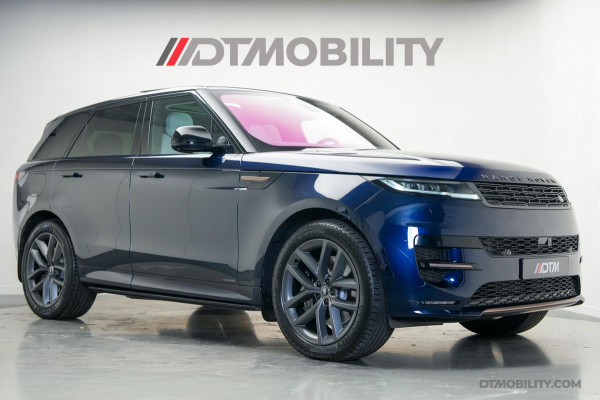 Land Rover Range Rover Sport 3.0 P510e First Edition | Portofino Blue | Treeplanken | Panorama | Massage | Meridian